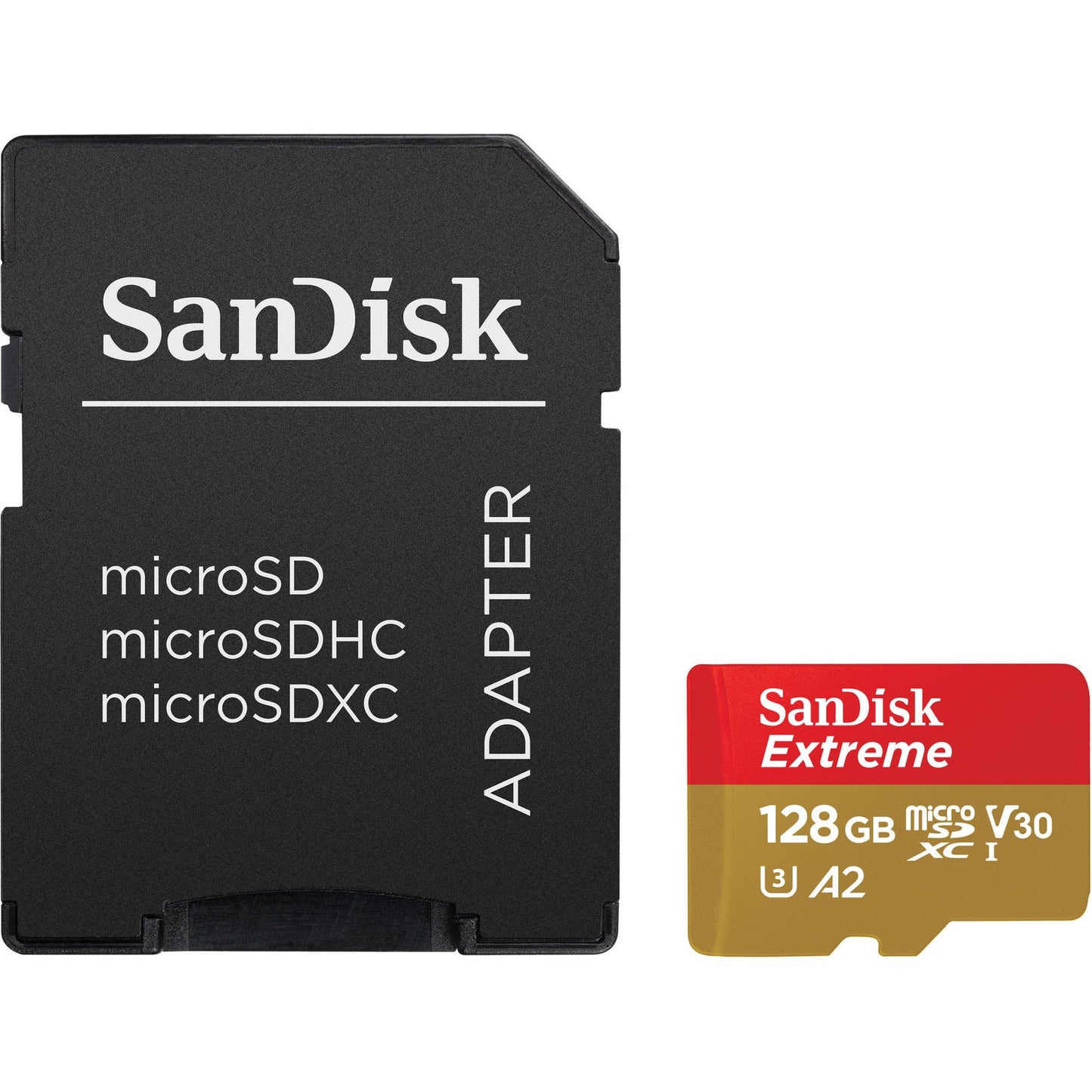 SanDisk 128GB Extreme MicroSD Card - Action Skins